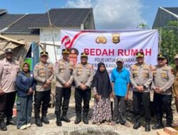 Polda Sumsel Mulai Bedah Rumah di Banyuasin Sambut Hari Bhayangkara ke-80