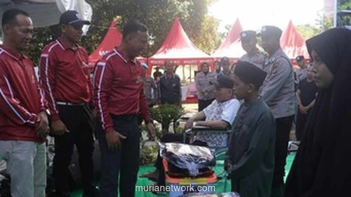 Polda Sumsel Gelar Bakti Sosial dan Kesehatan Sambut Hari Bhayangkara ke-80