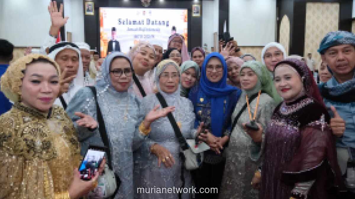 392 Jemaah Haji Kloter 5 Gowa Tiba di Makassar, Satu Orang Wafat di Tanah Suci