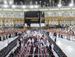 Pergantian Kiswah Ka’bah Tandai Tahun Baru Islam 1448 H