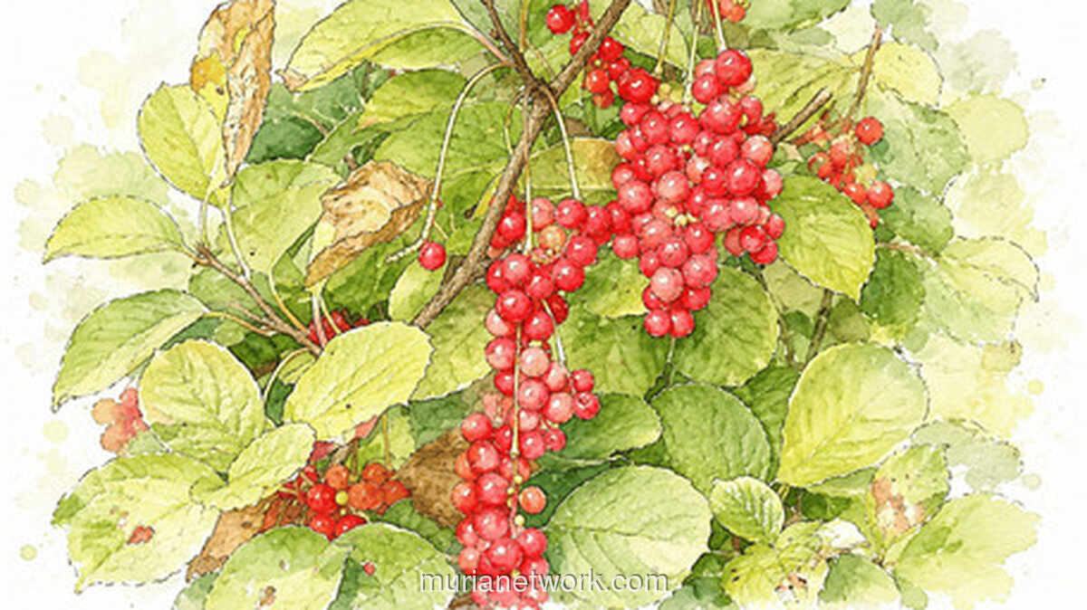 Schisandra Chinensis, Buah Lima Rasa yang Kini Diteliti Ilmuwan Modern