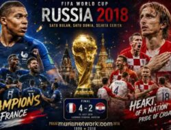 Prancis Juara Piala Dunia 2018 Usai Kalahkan Kroasia 4-2, Luka Modrić Raih Golden Ball
