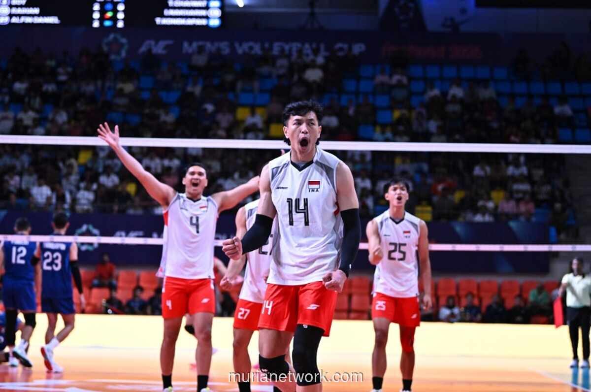 Timnas Voli Putra Indonesia Juara AVC Cup 2026, Putus Dominasi Korea Selatan