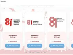 Presiden Prabowo Ajak Publik Pilih Langsung Logo HUT ke-81 RI, Polling Dibuka 24-28 Juni 2026