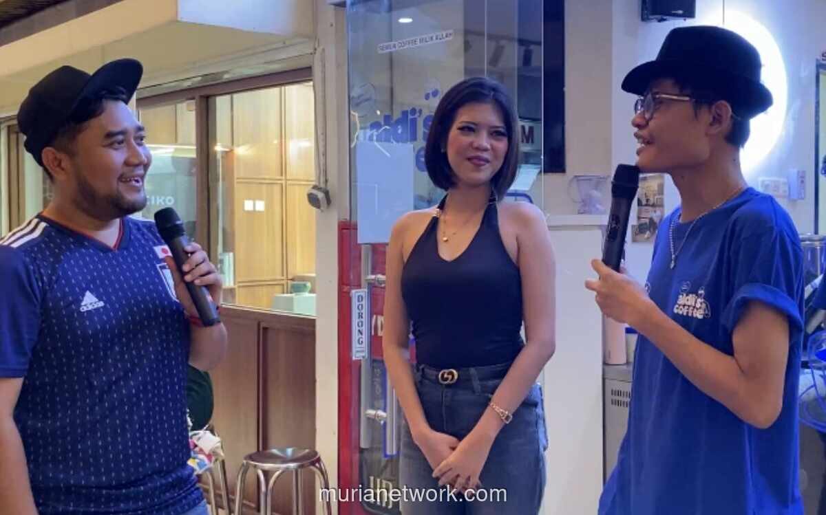 Sony Wakwaw dan Kekasih Hadir Meriahkan Peluncuran Bisnis Kopi Aldi Taher di Blok M