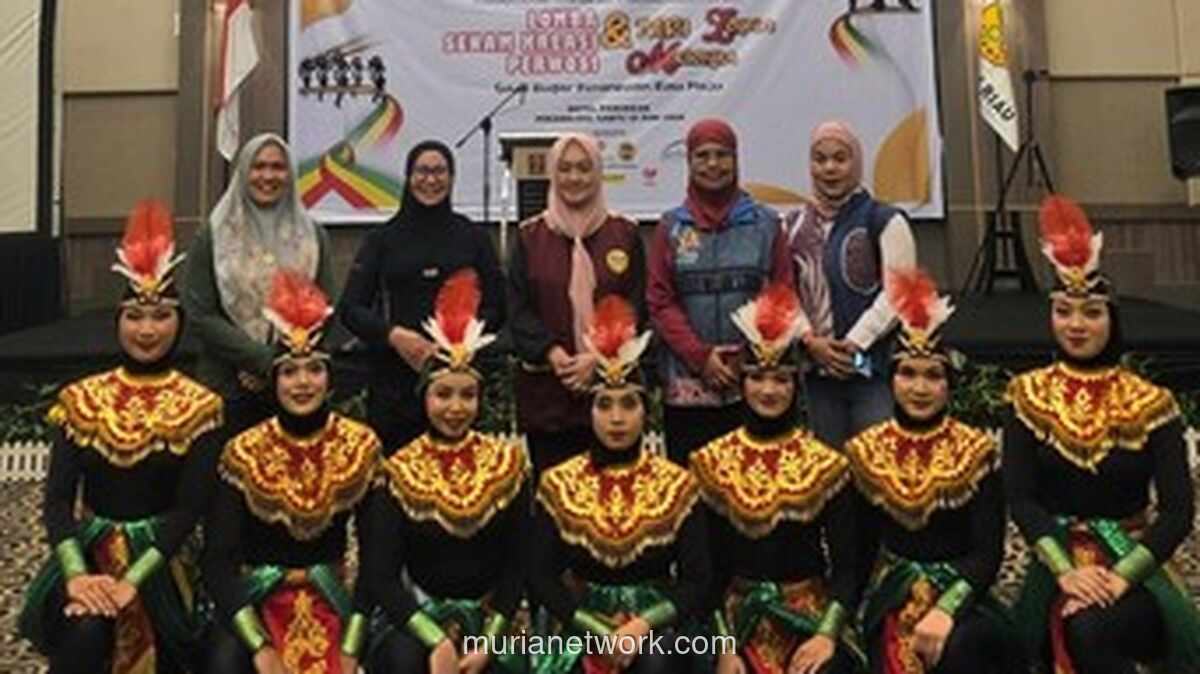 Tim Srikandi Green Policing Polda Riau Juara Umum Lomba Senam Kreasi Perwosi 2026