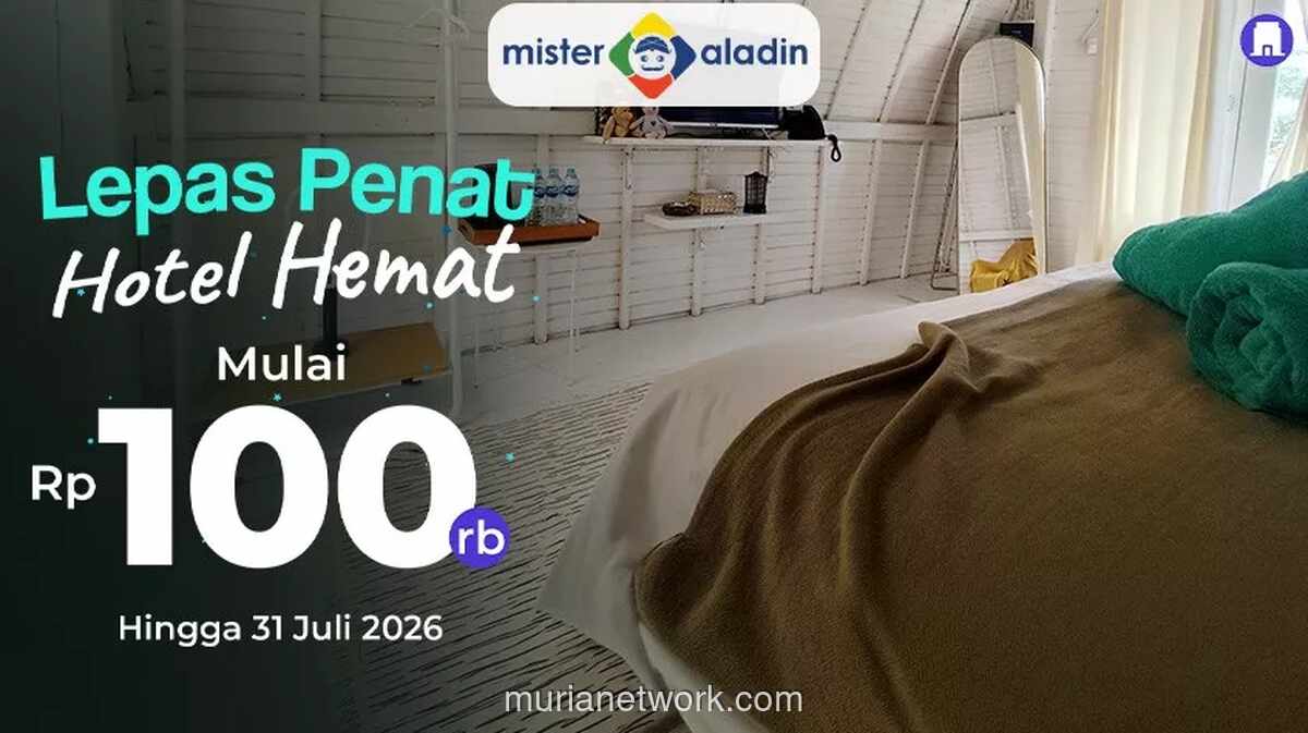 Mister Aladin Tawarkan Hotel Mulai Rp100 Ribu untuk Staycation, Promo Berlaku hingga 2026