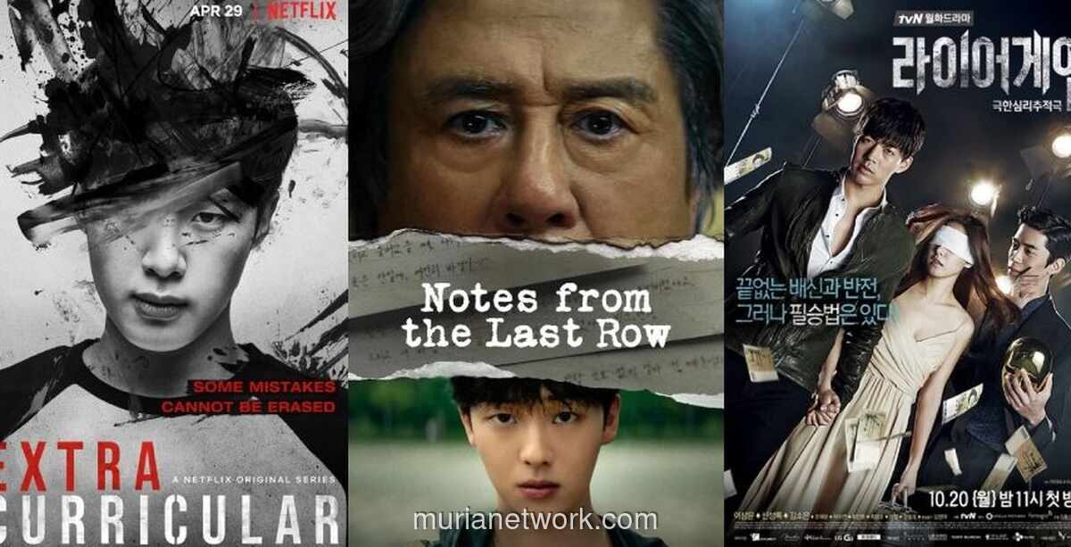 Tiga Drama Korea Bertema Manipulasi dan Plot Twist untuk Penggemar Notes from the Last Row