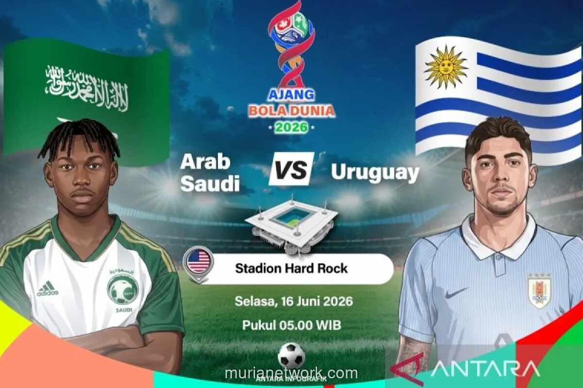 Arab Saudi Vs Uruguay Perebutkan Puncak Grup H Piala Dunia 2026
