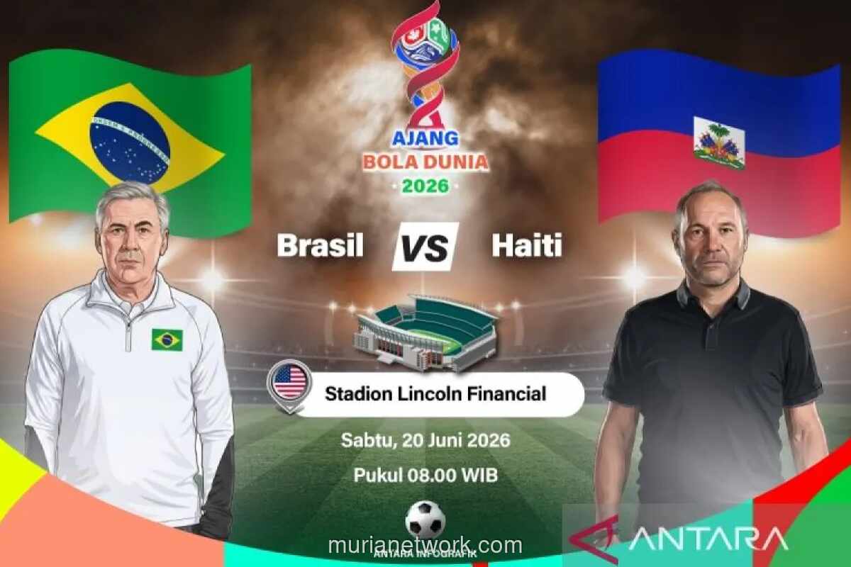 Brasil Tanpa Neymar Hadapi Haiti di Piala Dunia 2026, Ancelotti Andalkan Vinicius Junior