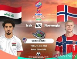 Duel Tajam Haaland vs Aymen Hussein Warnai Laga Hidup Mati Irak vs Norwegia di Kualifikasi Piala Dunia 2026