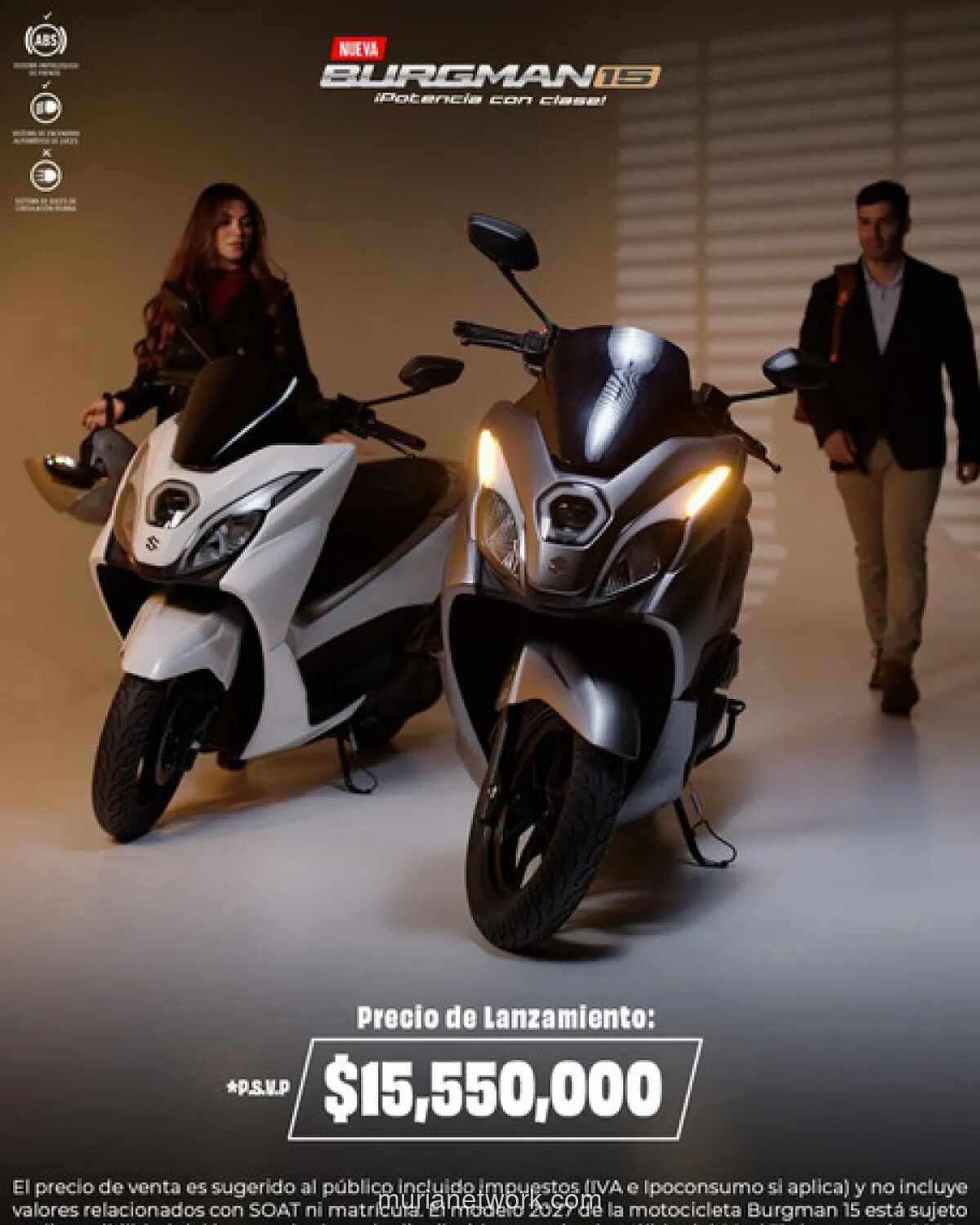 Suzuki Buka Suara soal Peluncuran Burgman 15 di Indonesia: Belum Tahun Ini