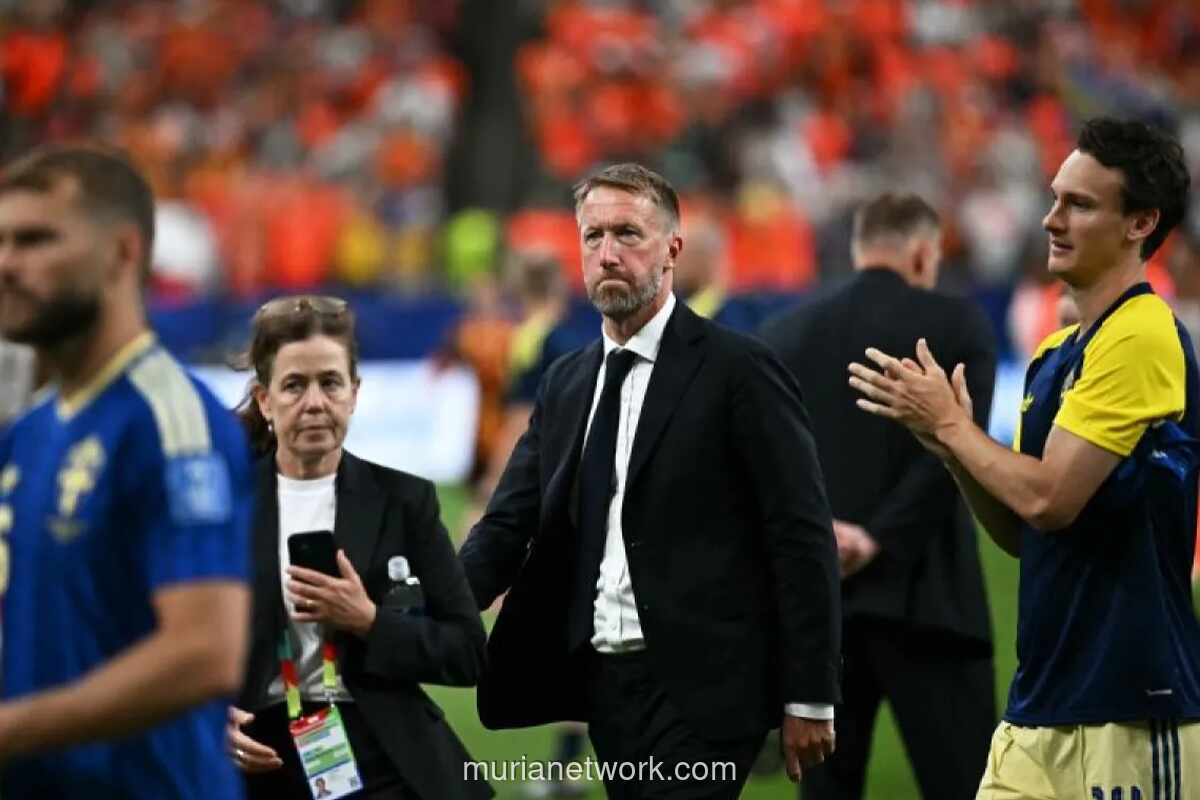 Potter Akui Kekalahan 1-5 dari Belanda Jadi Pelajaran Berharga bagi Swedia