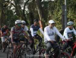 Gowes Muharram PBNU di Lamongan-Bojonegoro Seribu Peserta, Padukan Olahraga dan Syiar Islam