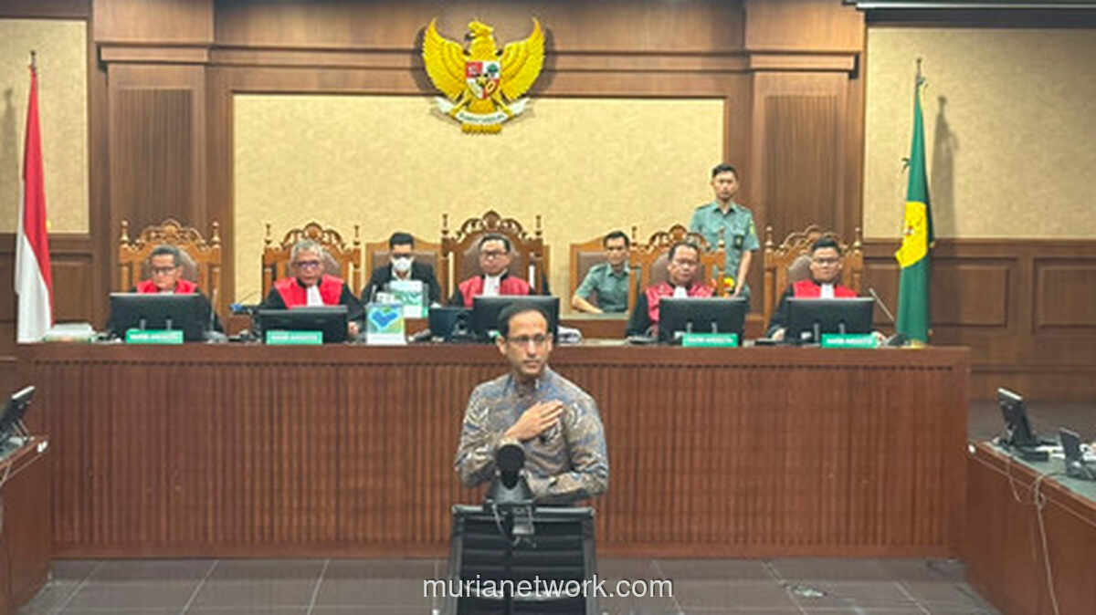 Putusan Nadiem Makarim Dibacakan, Hakim Sebut Surat Capai 1.146 Halaman