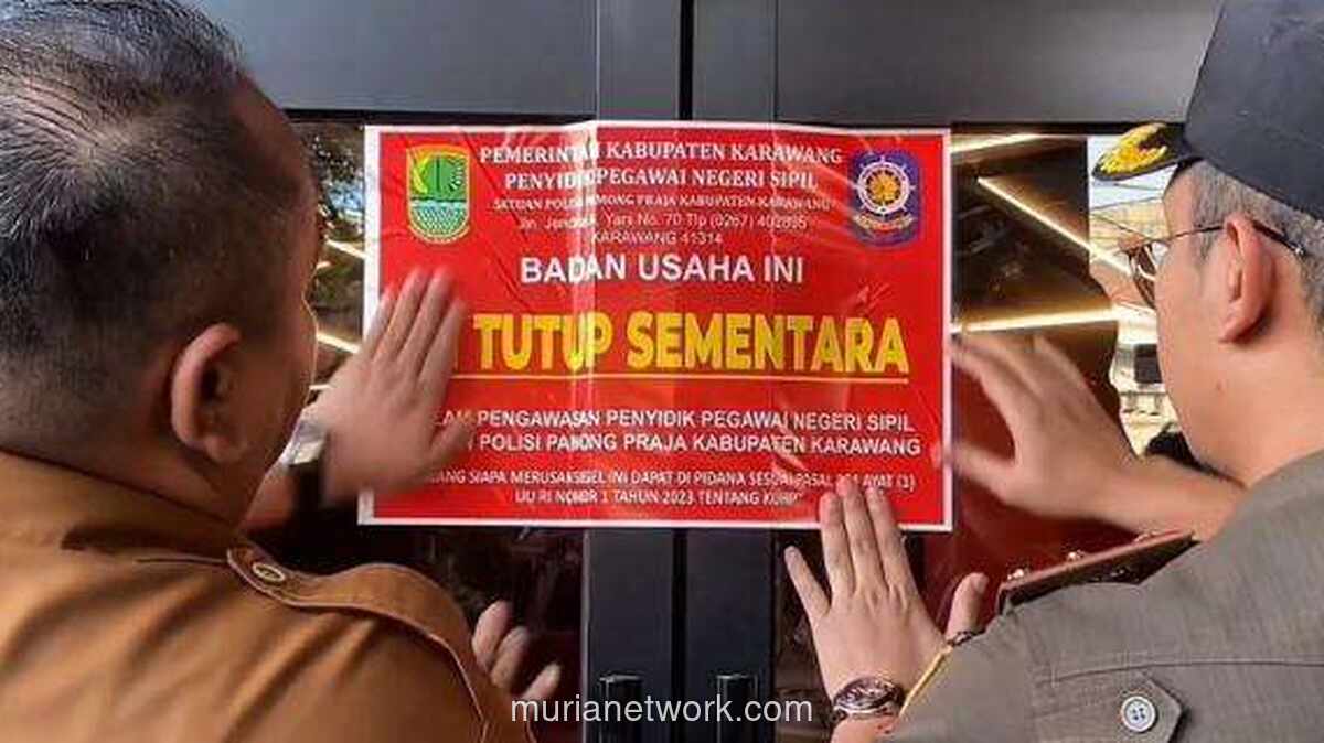 Satpol PP Karawang Tutup Sementara Tempat Hiburan Malam Usai Viral Video Pesta Komunitas Gay