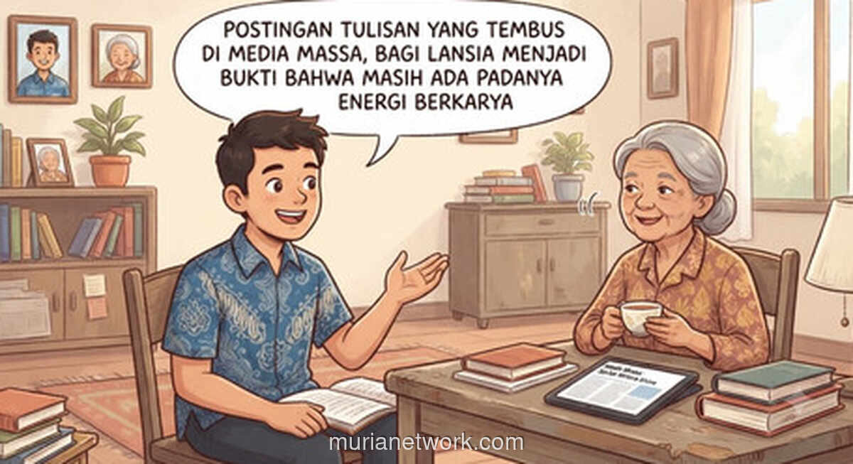 Terapi Menulis untuk Lansia: Merawat Kognitif dan Meredakan Stres