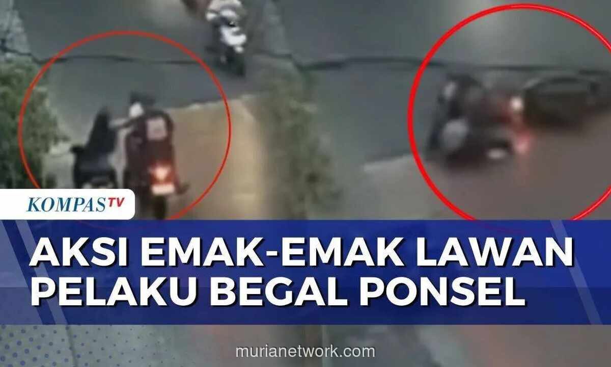 Ibu-ibu Terseret Aspal Saat Pertahankan Ponsel dari Jambret di Bekasi