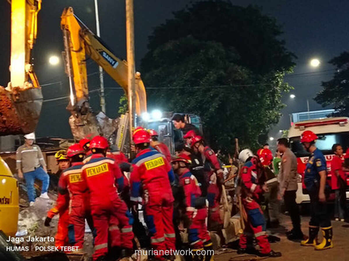 Balita Tewas Jatuh ke Lubang Proyek di Jakarta Selatan