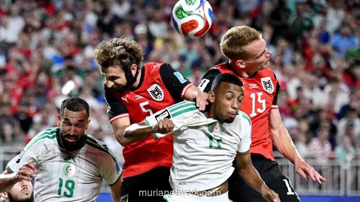 Hasil Imbang Austria vs Aljazair Pastikan Iran Tersingkir dari Piala Dunia 2026