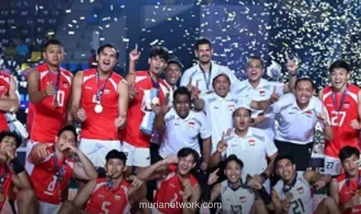 Juara AVC Cup, Timnas Voli Indonesia Raup Bonus Rp900 Juta dan Pelatih Dipertahankan