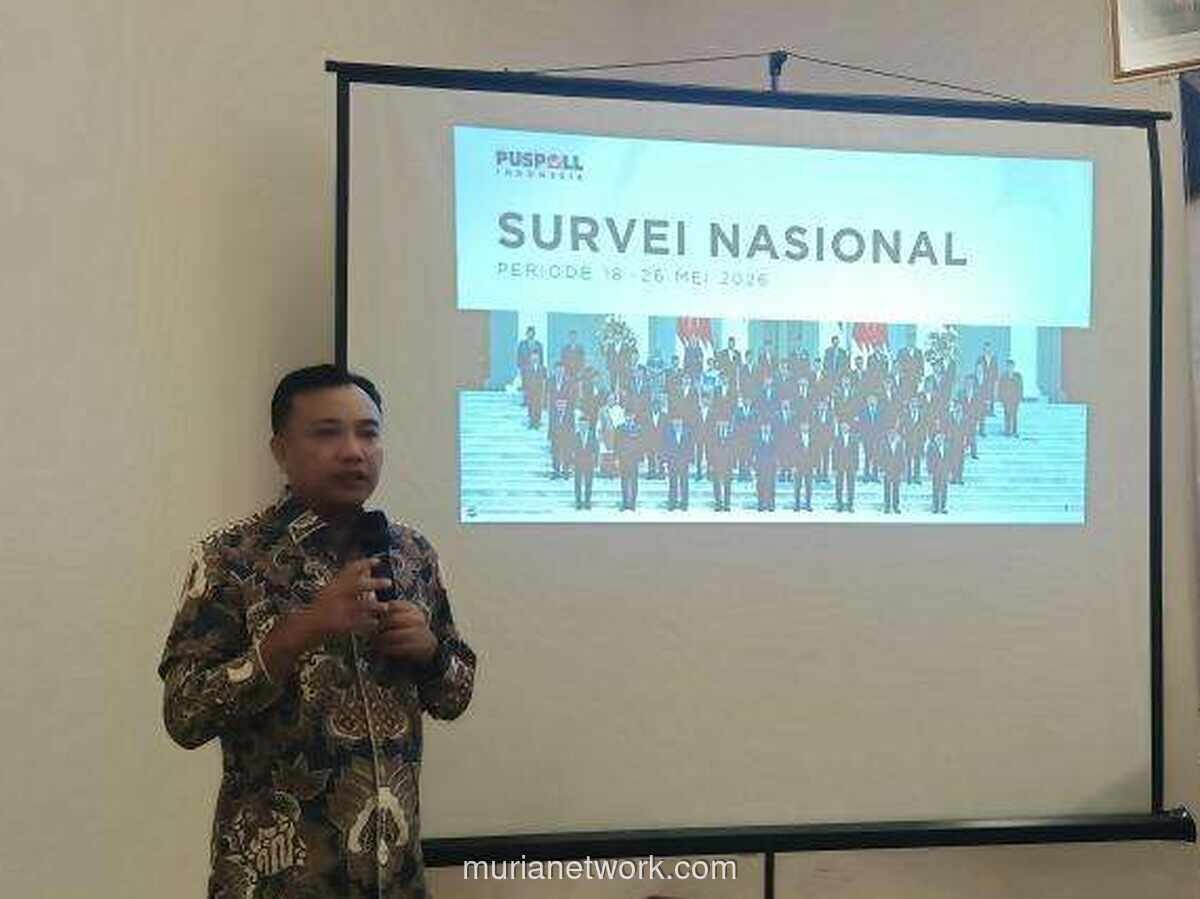 Survei Puspoll: Kepuasan Publik terhadap Prabowo 64,8%, Tren Menurun
