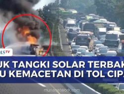 Truk Tangki BBM Terbakar Hebat di Tol Cipali Usai Tabrakan, Lalu Lintas Macet 5 Kilometer