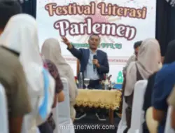 Willy Aditya Ajak OB, Pamdal, dan Sopir Anggota DPR Tingkatkan Literasi Lewat Pojok Baca