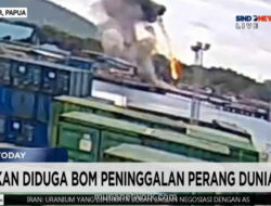 Ledakan Bom Peninggalan Perang Dunia II di Biak Tewaskan Lima Orang, 55 Warga Mengungsi