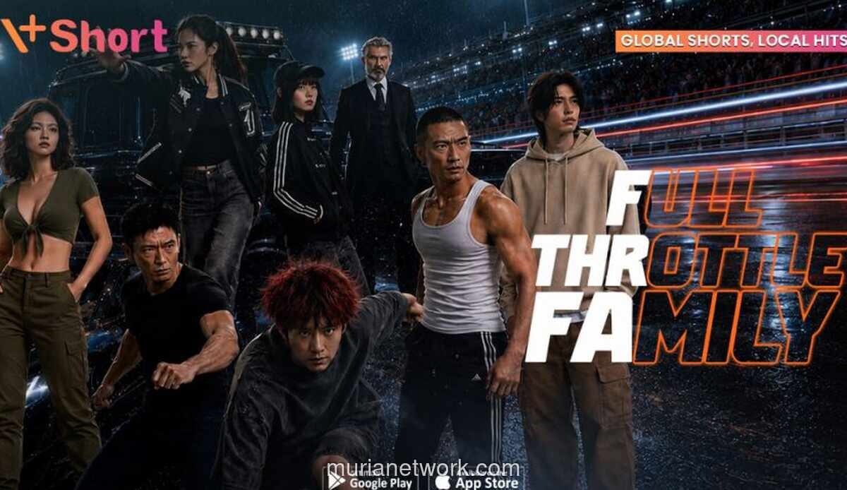 V+Short Rilis Microdrama Aksi ‘Full Throttle Family’, Kisah Mantan Pembalap yang Kembali ke Jalanan demi Selamatkan Adik