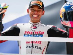 Veda Ega Pratama Satu-satunya Pembalap Non-Spanyol di Lima Besar Klasemen Moto3 2026