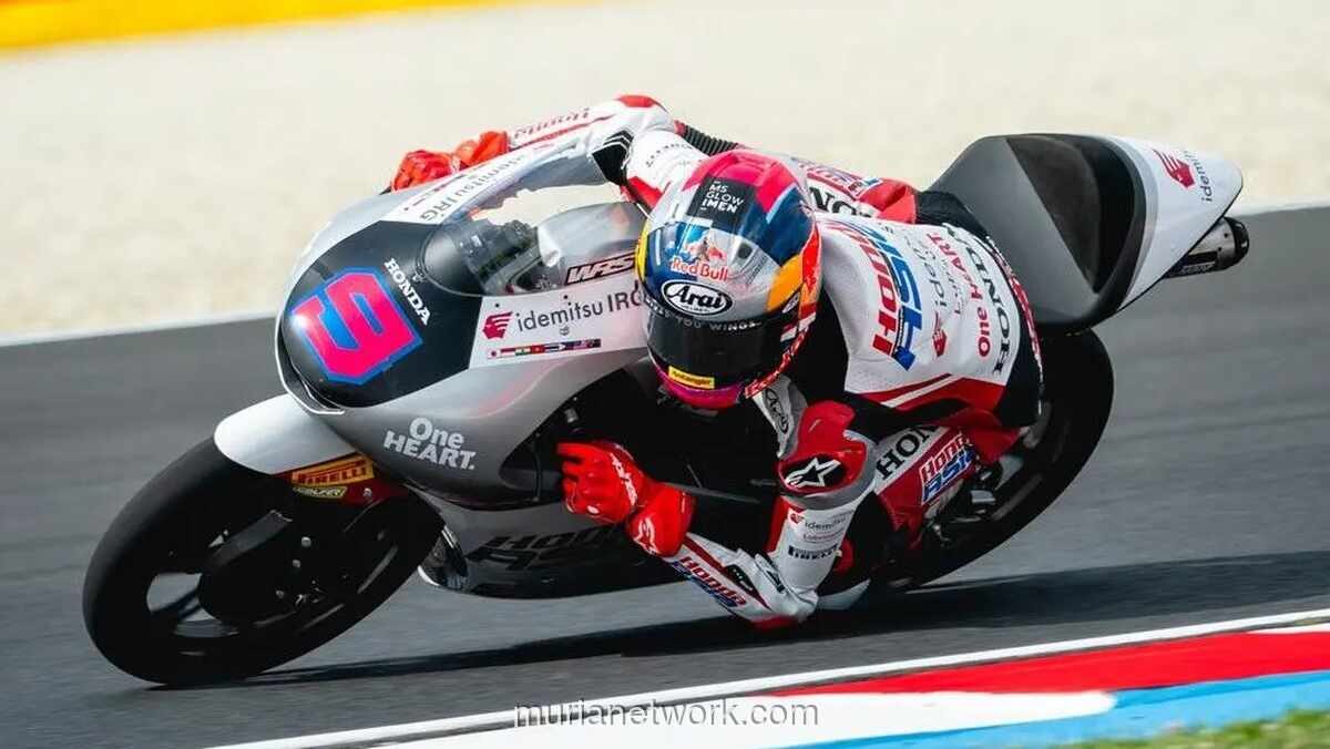 Veda Ega Pratama Bangkit di FP2 Moto3 Belanda, Duduki Peringkat ke-13