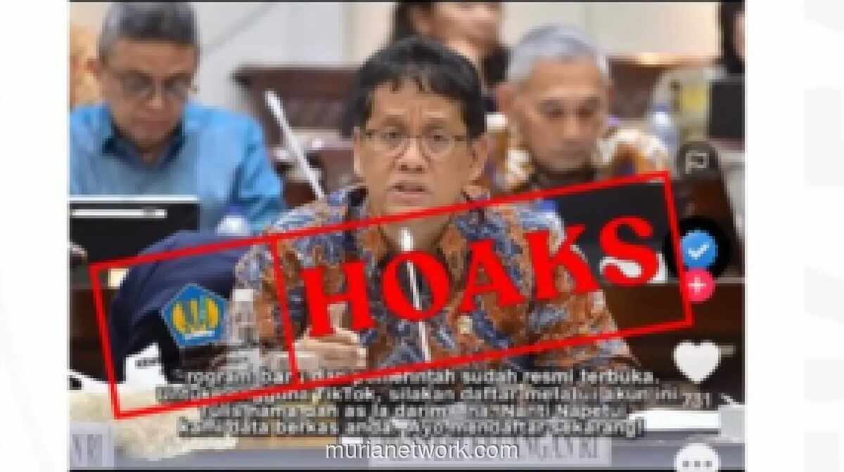 Kemenkeu Peringatkan Video Hoaks Bantuan Dana Hibah Catut Menteri Keuangan