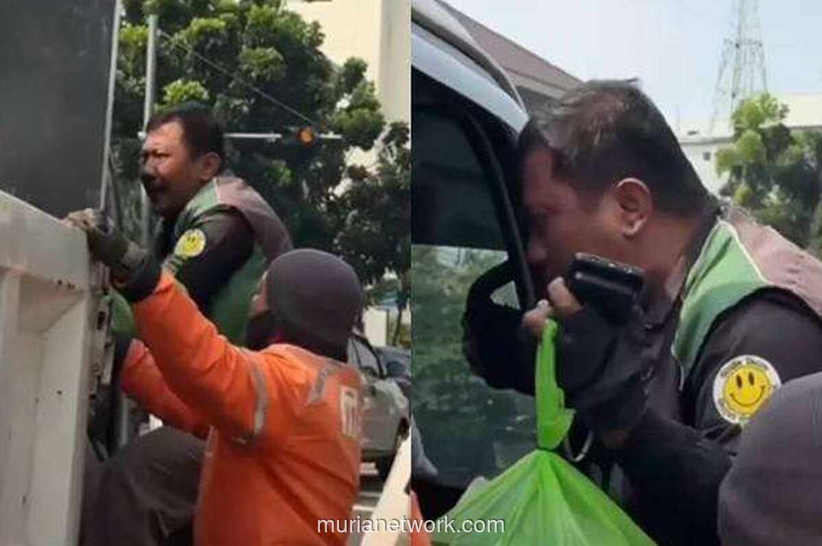 Pengemudi Ojol Histeris Saat Motornya Diangkut dalam Operasi Parkir Liar di Jakarta Timur