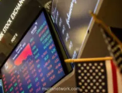 Wall Street Tertekan Lagi, Sektor Teknologi Lesu Jelang Laporan Micron