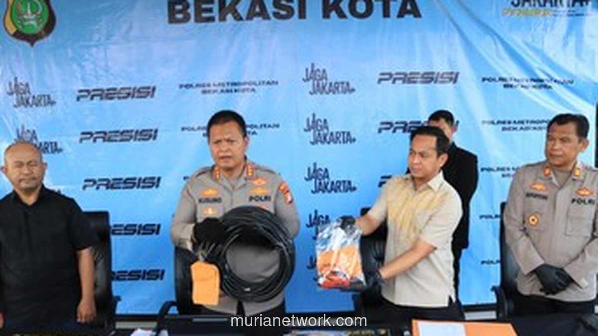 Pencuri Kabel BTS di Bekasi Selatan Diamankan Warga, Layanan Telekomunikasi Sempat Terganggu