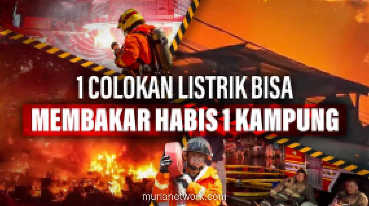 Kebakaran Besar di Kemayoran Hanguskan 250 Bangunan, Korsleting Listrik Diduga Jadi Pemicu