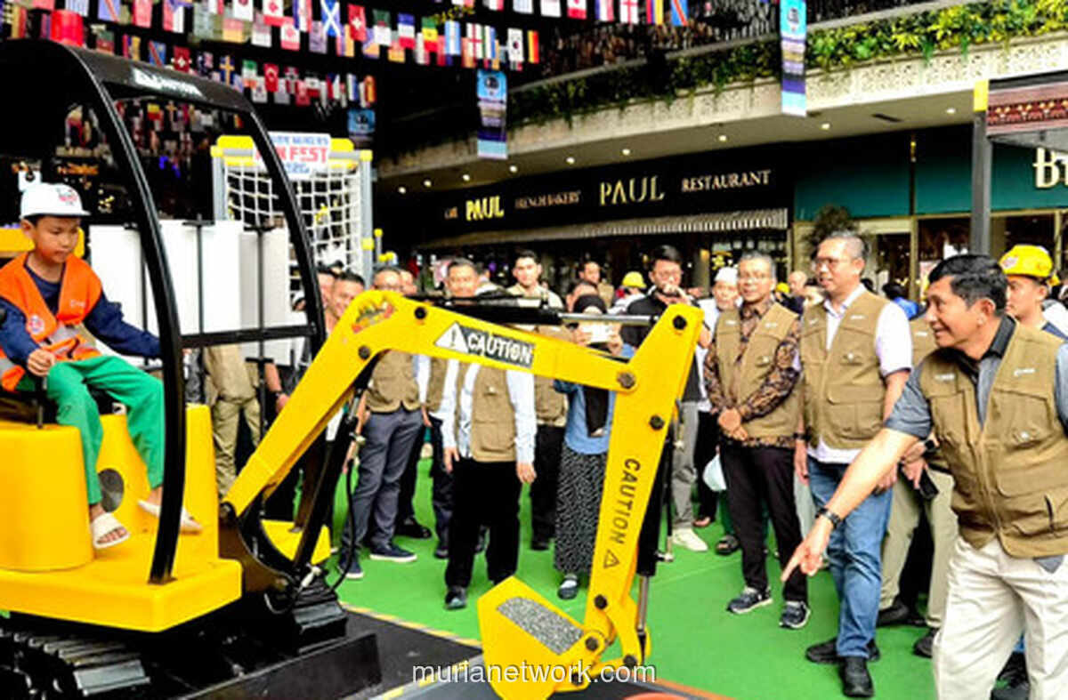 Momen Hangat di JMFF 2026: 100 Santri Belajar Pertambangan Lewat Wahana Interaktif