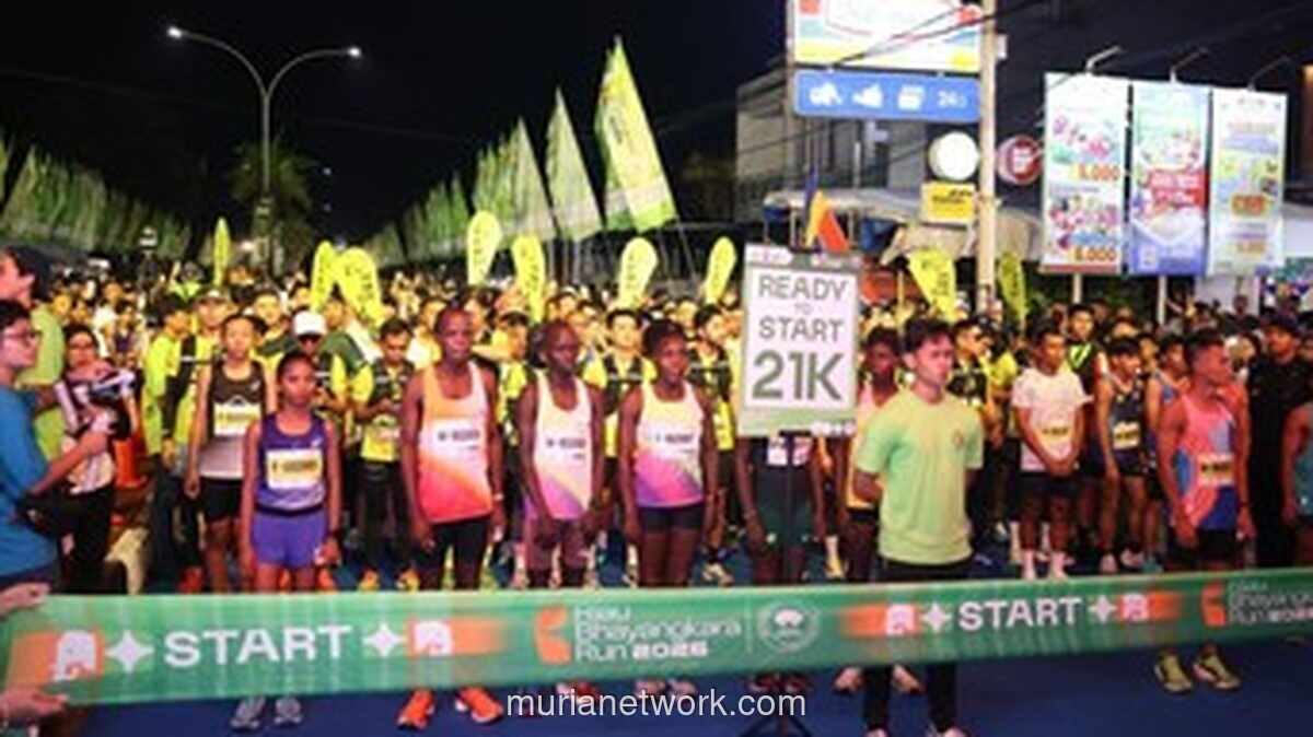 Riau Bhayangkara Run 2026 Digelar, 15 Ribu Pelari Gaungkan Kampanye Anti Karhutla