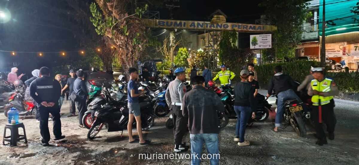 Polisi Amankan 20 Motor Knalpot Brong di Makassar, Pemilik Wajib Ganti Standar