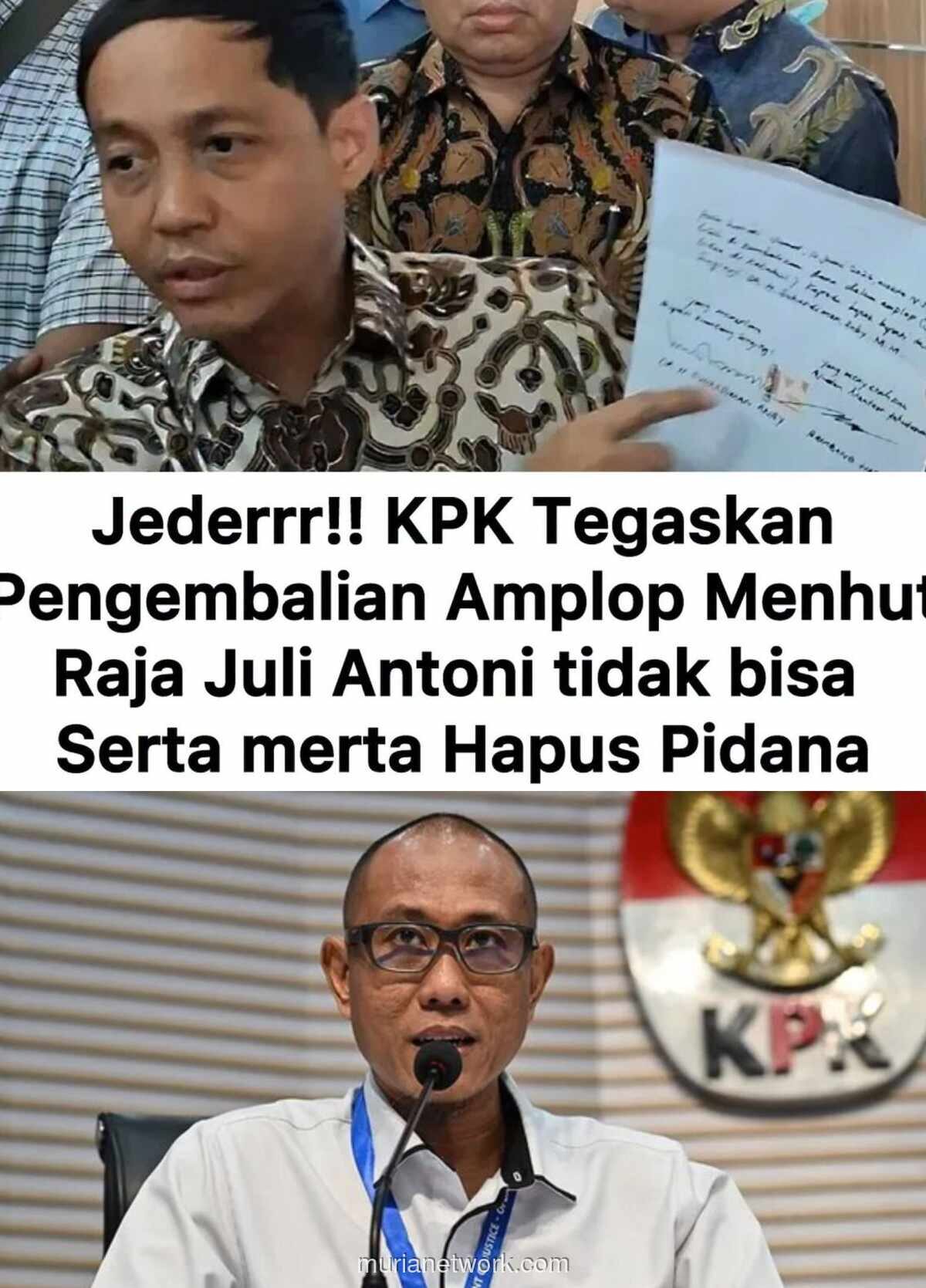 Muhammad Said Didu Soroti Tiga Keanehan Pengembalian Amplop Bupati Kuansing oleh Menhut Raja Juli