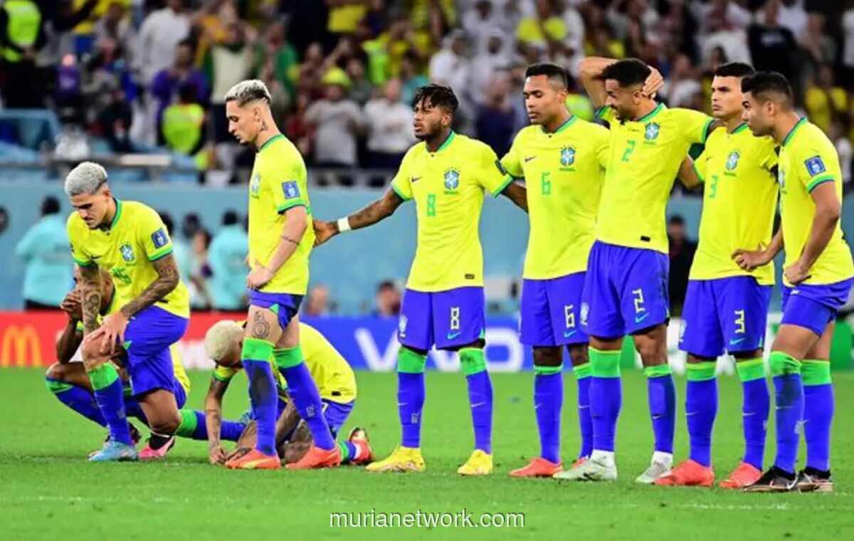 Rekor Buruk Brasil Hadapi Norwegia di Babak 16 Besar Piala Dunia 2026