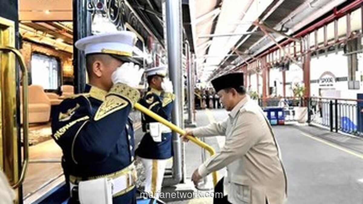 Prabowo Uji Coba Kereta Mewah Nusantara Explorer, Pulang ke Jakarta Naik KA