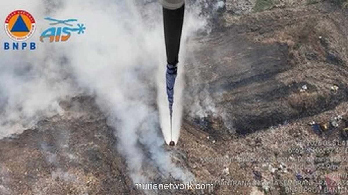 Kebakaran TPA Jatiwaringin Sepekan, 4 Helikopter Dikerahkan untuk Water Bombing