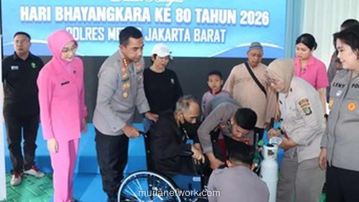 Polres Jakbar Gelar Bakti Kesehatan Sambut Hari Bhayangkara ke-80, 504 Peserta Antusias
