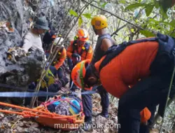 Basarnas Evakuasi Enam Mahasiswa Unhas yang Kelelahan di Gunung Goa Kalibbong Alloa