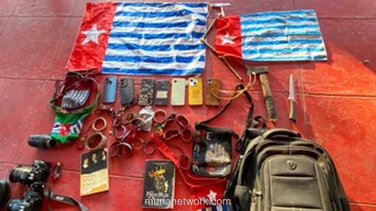Diduga Didoktrin KNPB, 8 Siswa SMA di Nabire Diamankan Usai Kibarkan Bendera Bintang Kejora
