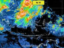 BMKG Deteksi Bibit Siklon Tropis 96W, Kepri Berpotensi Hujan Lebat