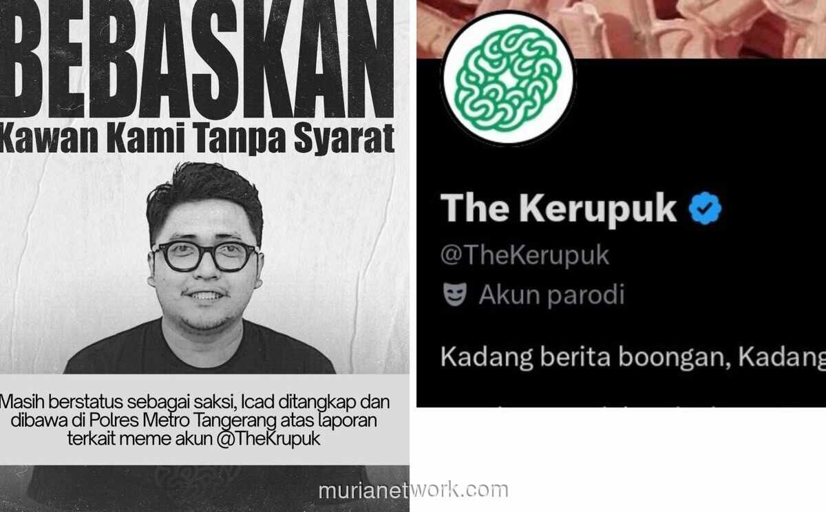 Admin Akun @TheKerupuk Ditangkap Polisi karena Konten Meme