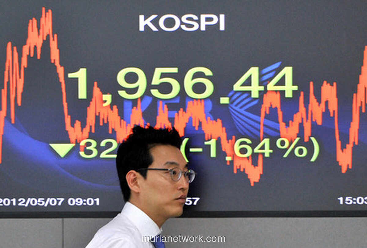 Aksi Jual Saham AI Meluas, Kospi Anjlok 8,3 Persen